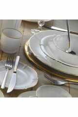 Eviliza 60 Parça Magnolia Gold Yemek Takımı