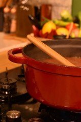 Taşev Caste Kırmızı 28 Cm Derin Tencere T1813