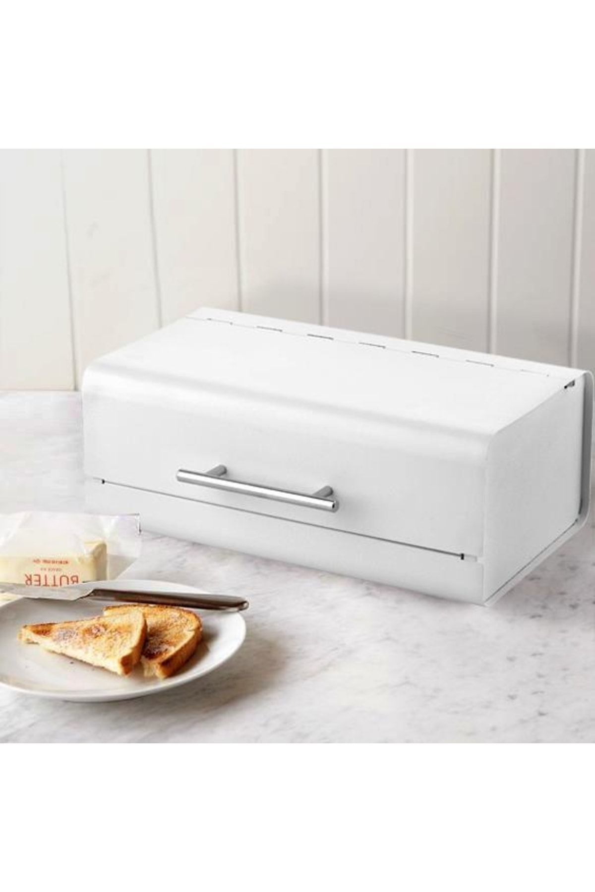 The Mia Ekmek Kutusu Beyaz GLV0593