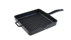 Taşev Caste Mat Siyah 25cm Grill T1816