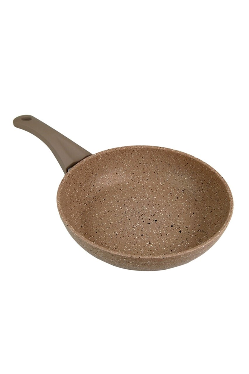 Oms 22 Cm Granit Tava Kahverengi 3210