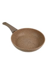 Oms 22 Cm Granit Tava Kahverengi 3210