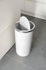 Primanova Lenox Çöp Kovası 35 Lt Beyaz M-E76-01