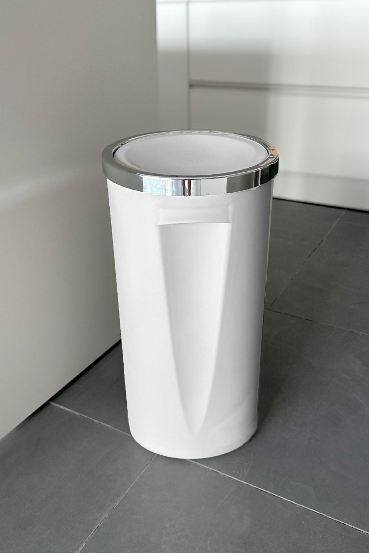 Primanova Lenox Çöp Kovası 35 Lt Beyaz M-E76-01