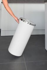Primanova Lenox Çöp Kovası 35 Lt Beyaz M-E76-01