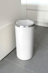 Primanova Lenox Çöp Kovası 35 Lt Beyaz M-E76-01