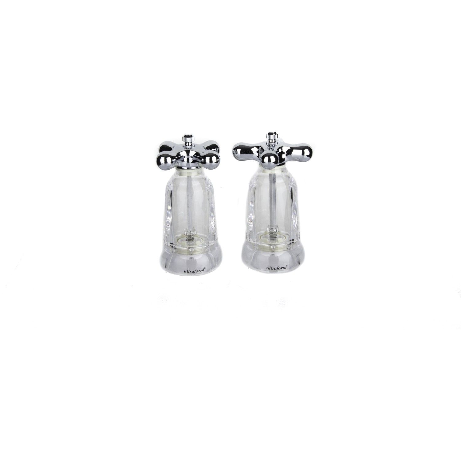 Ultraform Karabiber& Tuz Değirmeni Seti Akrilik 13 Cm