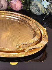 Cooker 2 Li Oval Tepsi Seti Metal CKR3165