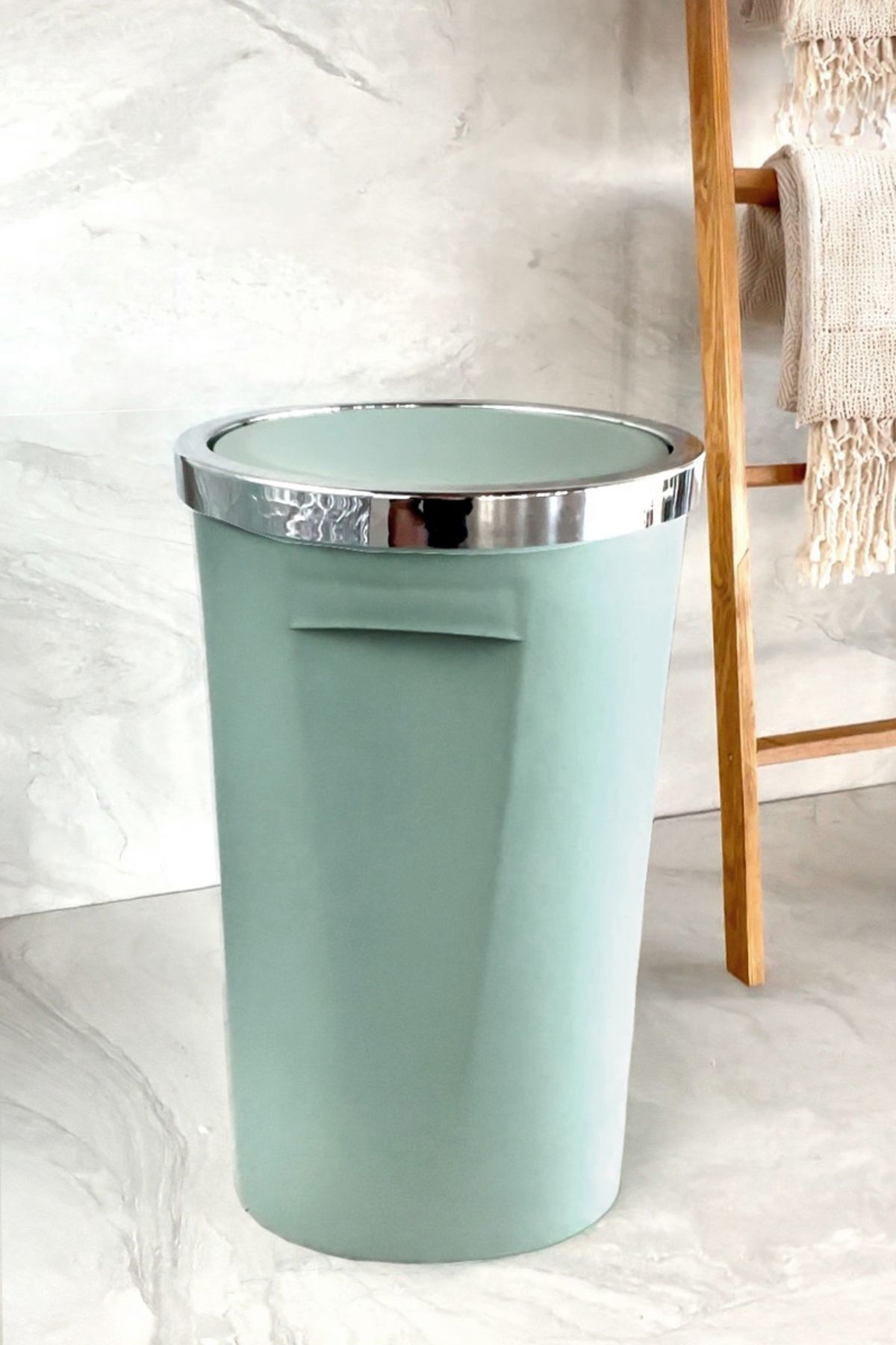 Primanova Lenox Çöp Kovası 35 Lt Açık Yeşil M-E76-05