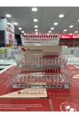 Paşabahçe Frezya 530323 Servis Tabağı 3 Lü