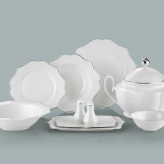 Royal London 60 Parça Diana Silver Yemek Takımı YMT RL01-110