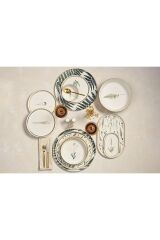 Porland 60 Parça Botanical Yemek Takımı 04ALM007357