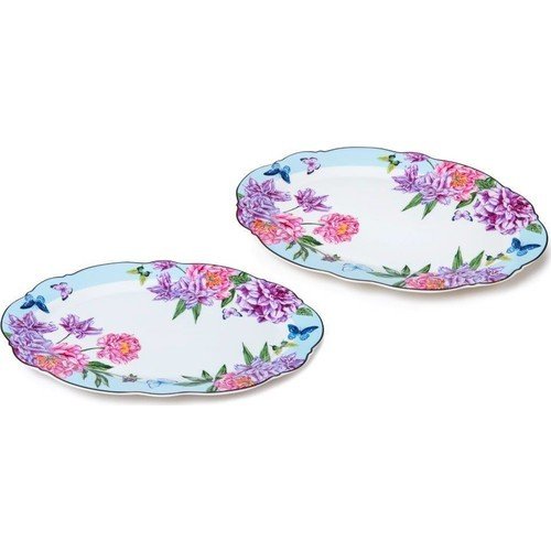 Lotus Bone Chına Porselen 2'li Oval Servisi Seti A181