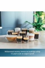 Philips LatteGo Tam Otomatik Espresso Makinesi, 12 Sıcak ve Soğuk İçecek, Silent Brew, EP4446/70