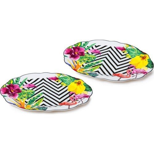 Lotus Bone Chına Porselen 12'' 2'li Oval Servisi Set O061