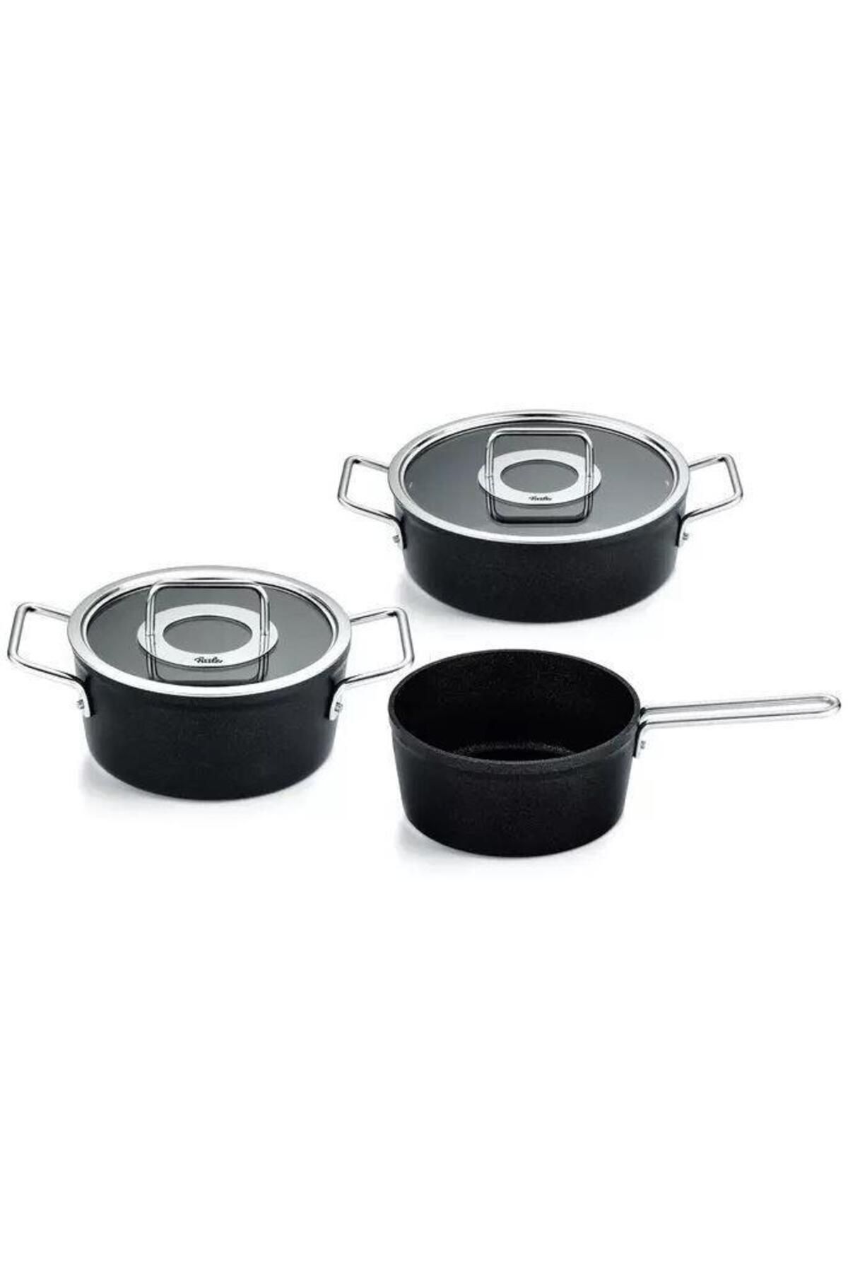 Fissler 5 Parça Adamant Tencere Seti Cam Kapak FS15611503000