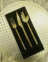 Aryıldız 89 Parça Vogue Gold Pvd Çatal Kaşık Bıçak Seti