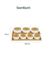 Bambum 7 Li Baharat Seti Dimple Standlı B5841