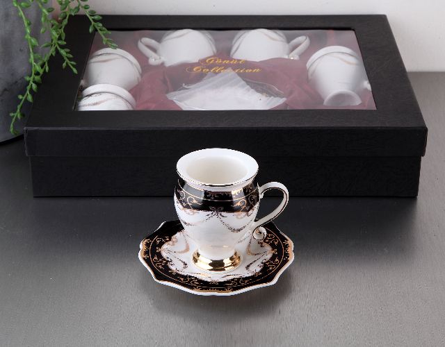 Gönül Porselen Kahve Fincan Takımı G2629