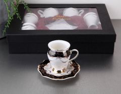 Gönül Porselen Kahve Fincan Takımı G2629