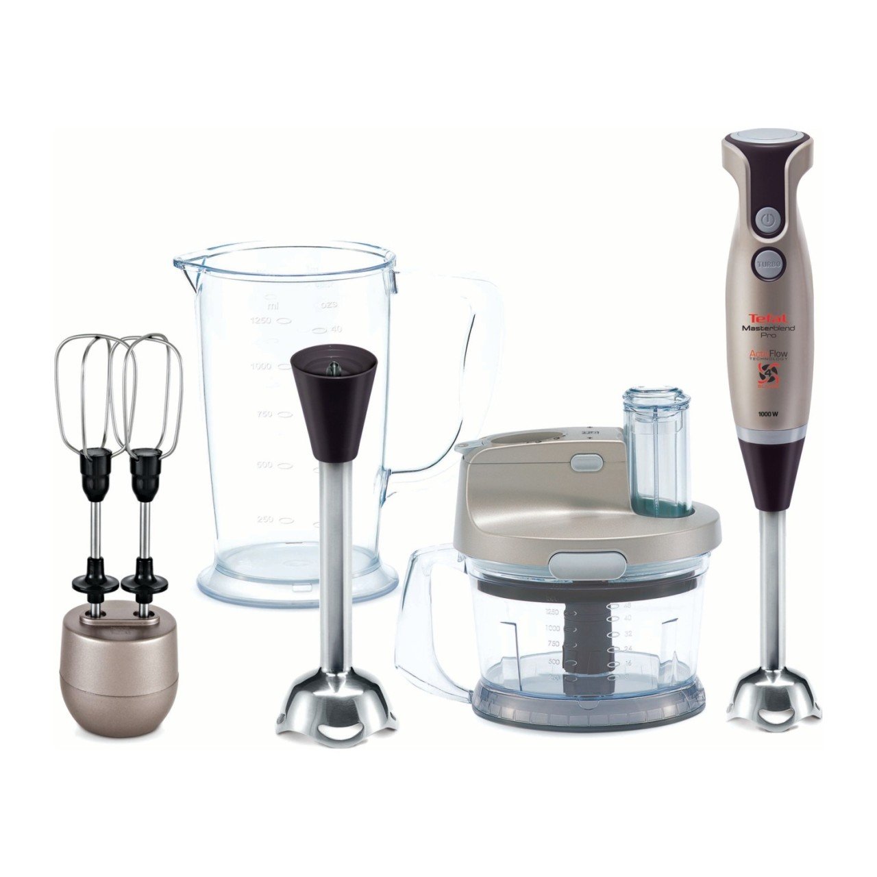 Tefal Blender Seti Activflow Pro Gümüş 1000W