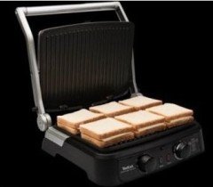 Tefal Tost Makinesi Gourment Minute Gümüş 2000W