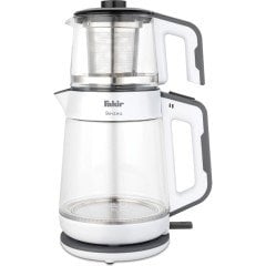 Fakir Bestea Çay Makinesi Beyaz Gri