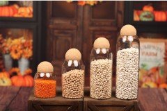 Arow Kavanoz Seti 4 'Lü Borosilikat TR-2922