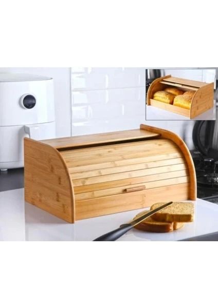 Gönül Ekmek Kutusu Bambu G3668
