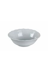Porland 24 Parça Wavy Yemek Takımı Beyaz 04POR033757