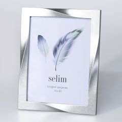 By Selim Çerçeve Curved Gümüş 15x20