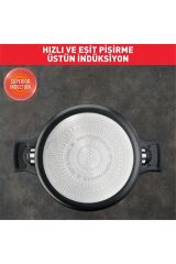 Tefal 24 Cm Induction 6X Kısa Tencere