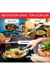 Tefal 24 Cm Induction 6X Kısa Tencere
