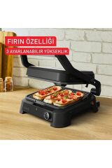 Tefal Tost Makinesi Supergirll 3 IN1 Siyah