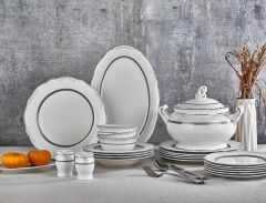 Aryıldız Royal Queen 60 Parça Cemile Sultan Yemek Takımı 60028