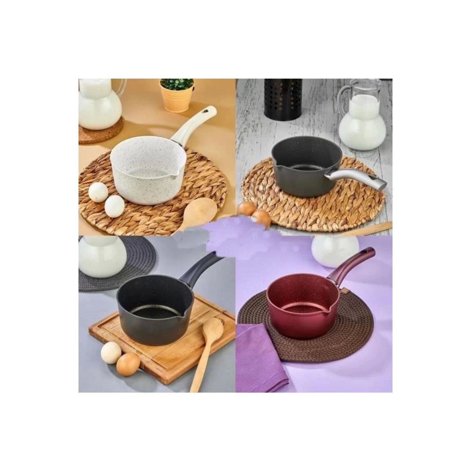 Cooker Granit 16 Cm Kaserol Sütlük CKR3188
