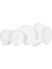 Korkmaz A8174 Diana Collection 60 Parça Platin Yemek Takımı