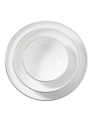 Korkmaz A8174 Diana Collection 60 Parça Platin Yemek Takımı