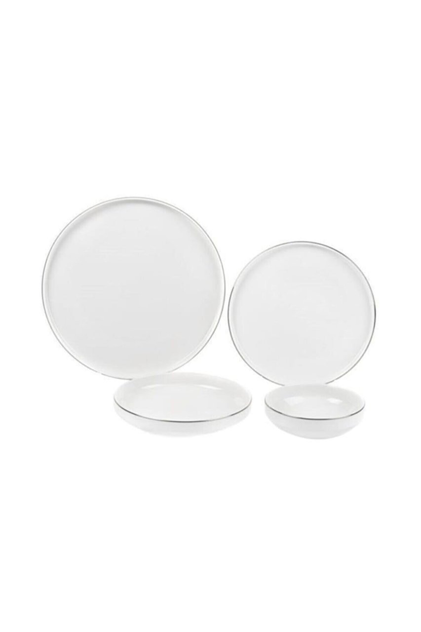 Arow 28 Parça Pink More Platin Yemek Takımı TR-2593