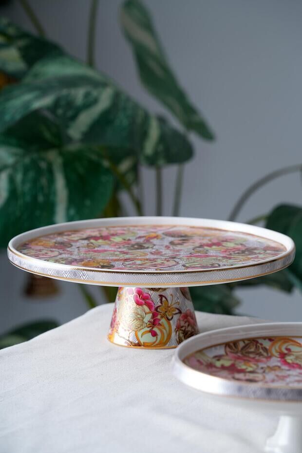 Acar Kek Fanusu Dream Renkli Ayaklı 30 Cm RYL-07021/6
