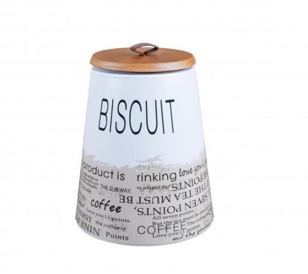 Çiftçiler Kavanoz Biscuit Ahşap Kapaklı Orta Boy 440G4839