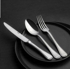 Nehir 89 Parça Monaco Sade Deri Kutulu Çatal Kaşık Bıçak Seti