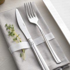 Nehir 36 Parça Marina Sade Küçük Aile Çatal Kaşık Bıçak Seti