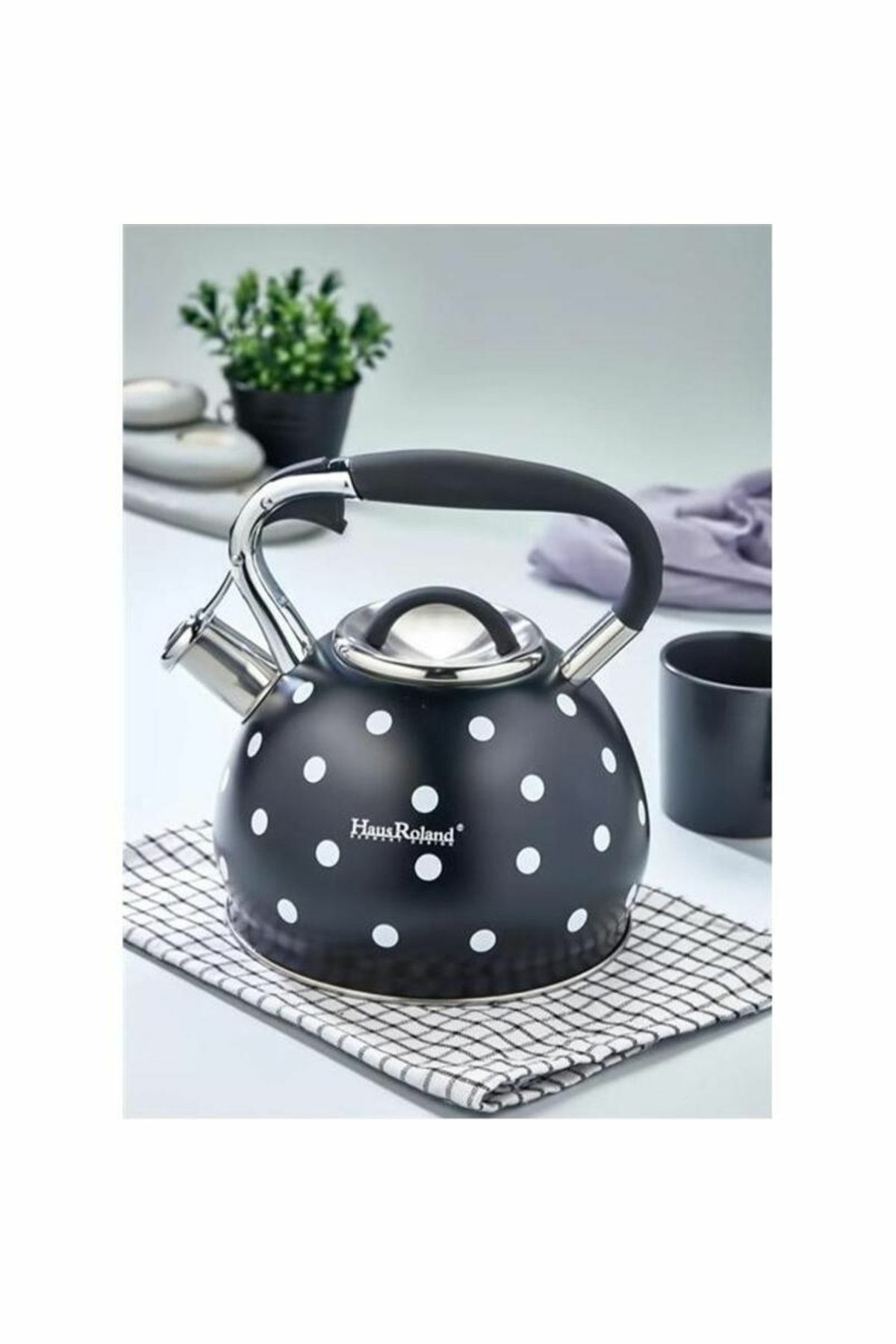 Cooker Demlik Çelik 3 Lt YK1211 Siyah