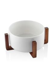 The Mia Woody Porselen Servis Ayaklı 20 cm WDY0010