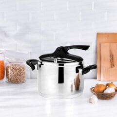 Nehir Düdüklü Tencere Sılver Trend 8 Litre