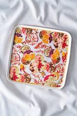 Acar Sunum Tabağı Dream Renkli Kare 28 Cm RYL-07028/8