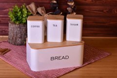 Bambum Suziki Bambu Kapaklı Saklama Seti B1608