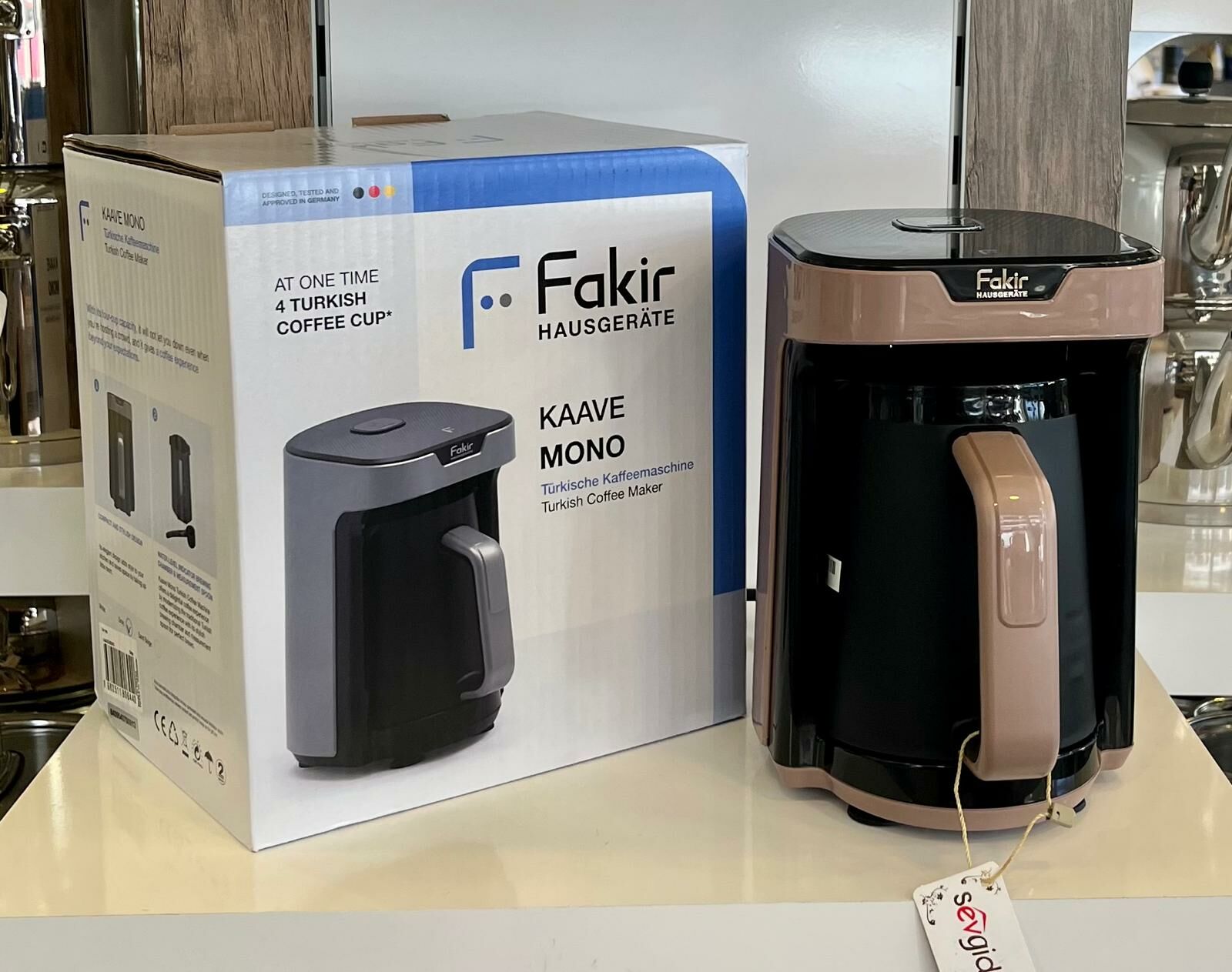 Fakir Kaave Mono Türk Kahvesi Makinesi Kumbeji