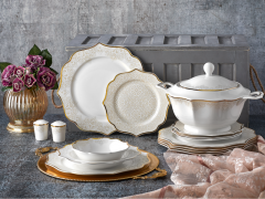 Aryıldız 60 Parça Bone Yemek Takımı 40013